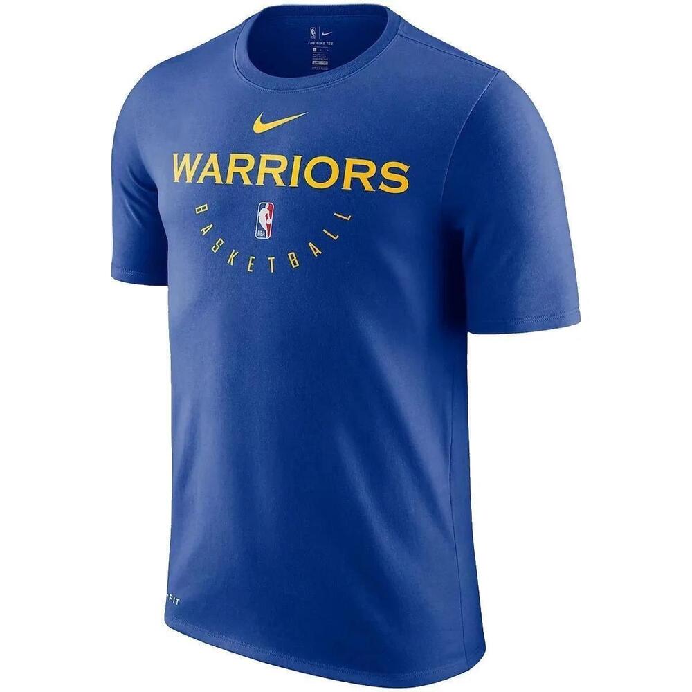Ar5813-495 Mens Nba Gsw Essential Practice Dri-Fit Tee